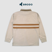 BRODO - Line Court Polo Long Beige