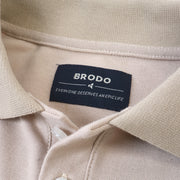 BRODO - Line Court Polo Long Beige