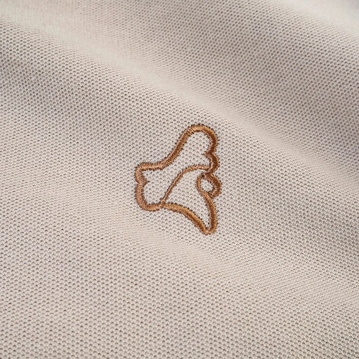 BRODO - Line Court Polo Long Beige