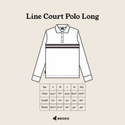 BRODO - Line Court Polo Long Beige