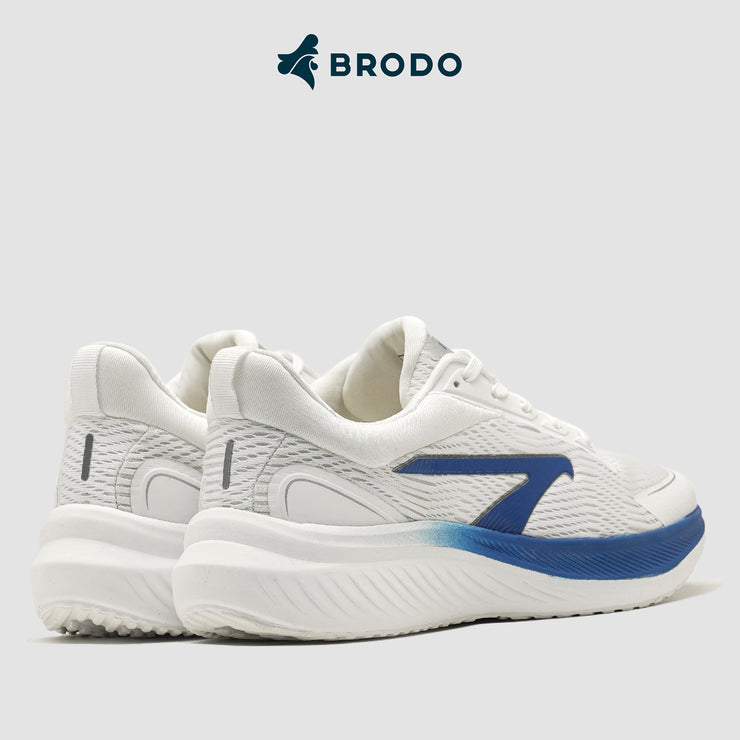 BRODO -  Running Shoes Active Inizio White Blue