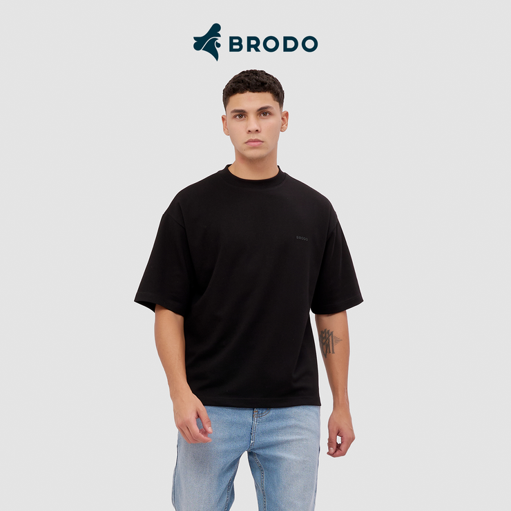 BRODO - Vita Oversized Tees Black