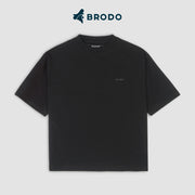 BRODO - Vita Oversized Tees Black