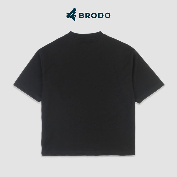 BRODO - Vita Oversized Tees Black