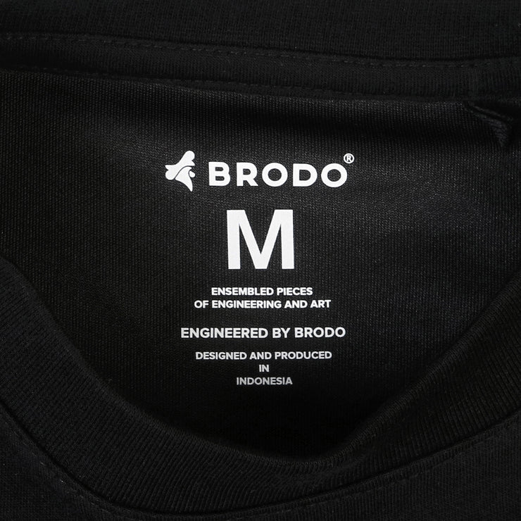 BRODO - Vita Oversized Tees Black