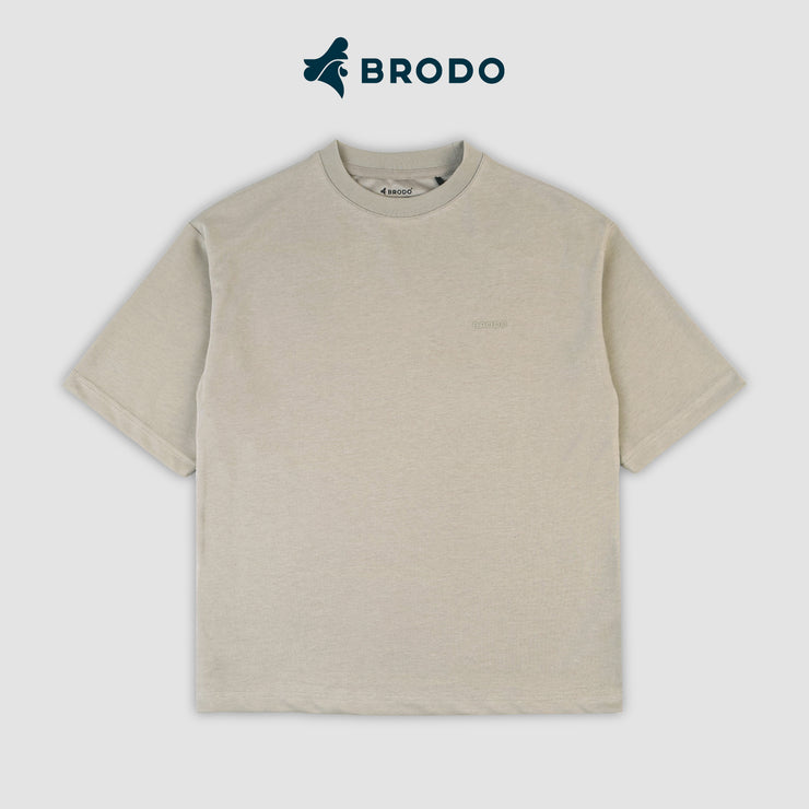 BRODO - Vita Oversized Tees Khaki