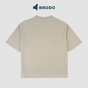BRODO - Vita Oversized Tees Khaki