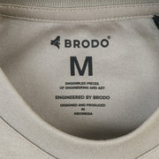 BRODO - Vita Oversized Tees Khaki
