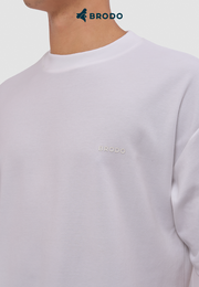 BRODO - Vita Oversized Tees White