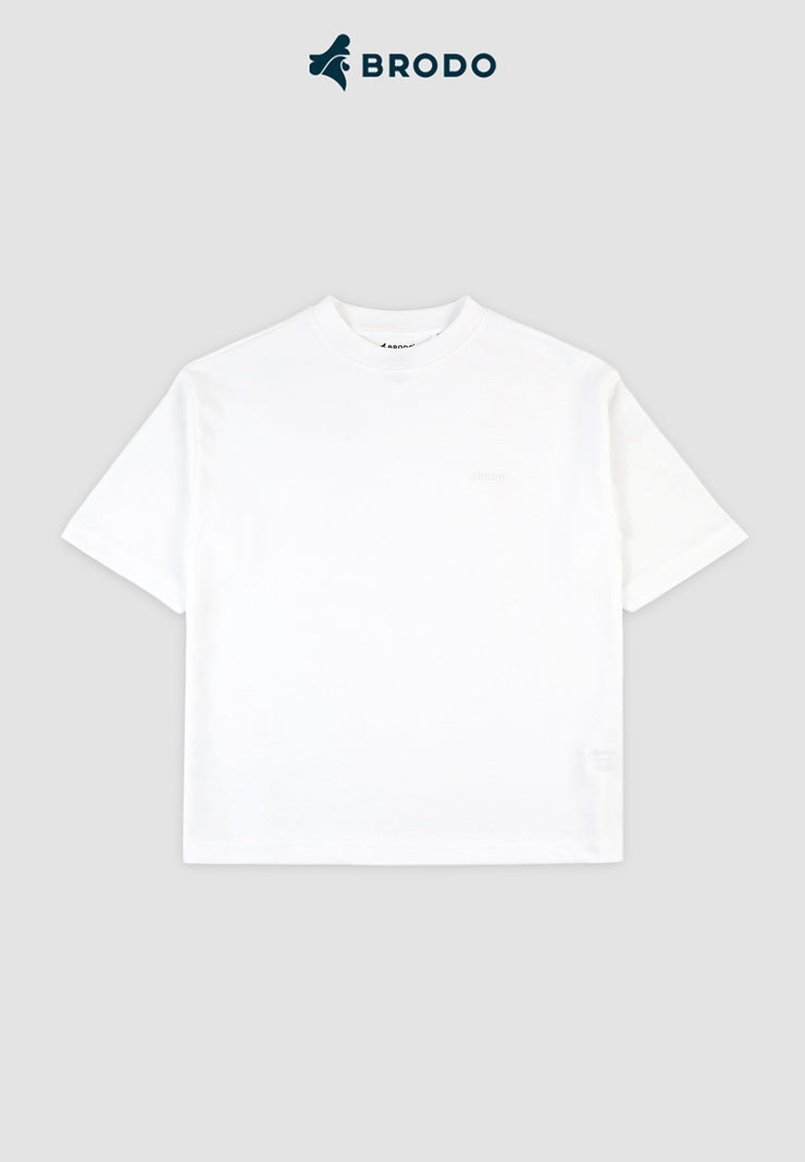BRODO - Vita Oversized Tees White