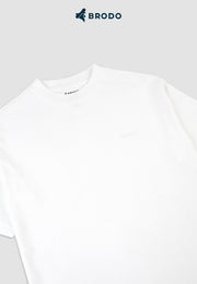 BRODO - Vita Oversized Tees White