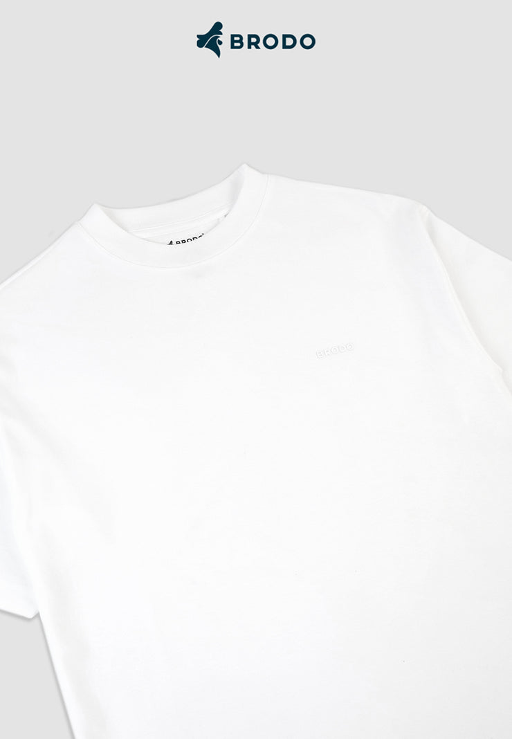 BRODO - Vita Oversized Tees White