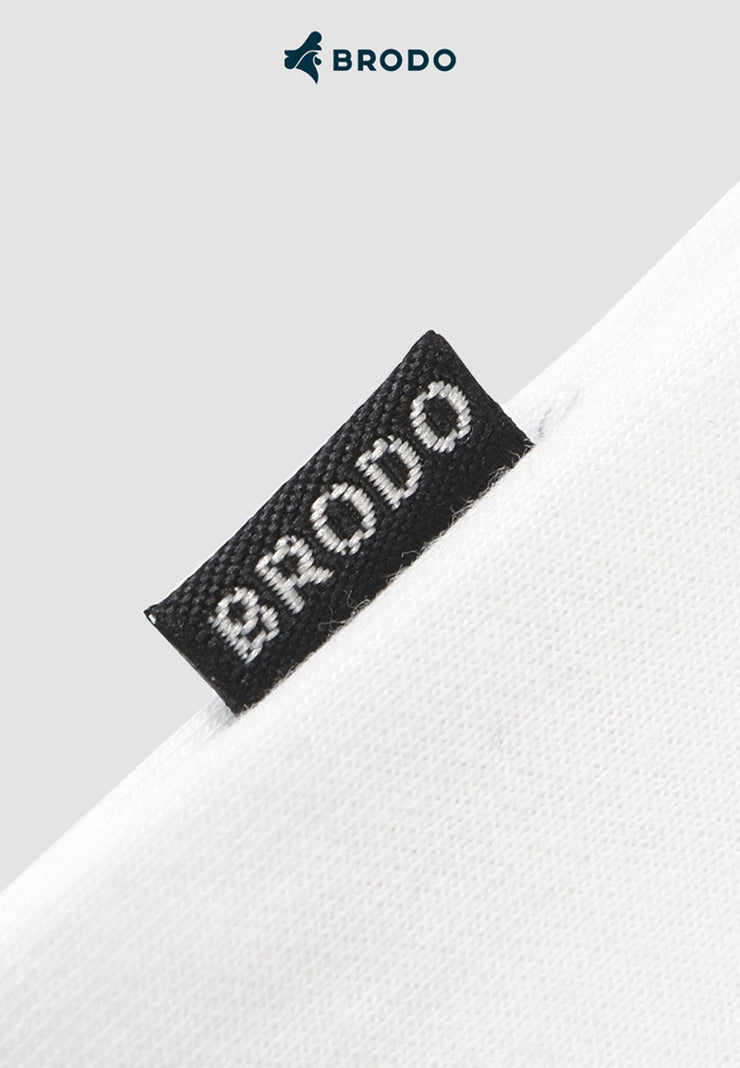 BRODO - Vita Oversized Tees White