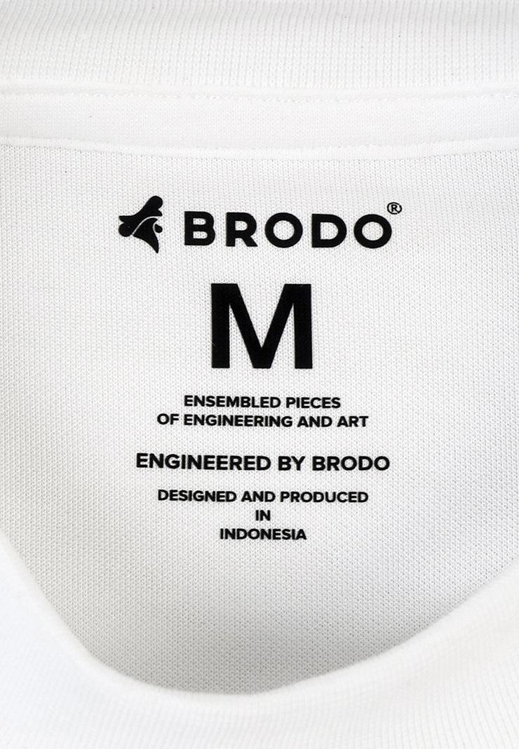BRODO - Vita Oversized Tees White