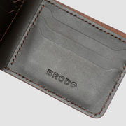 BRODO - Fetta Leather Wallet Brown