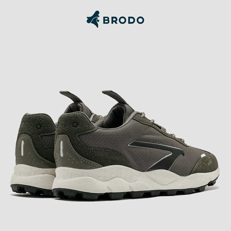 BRODO - Sneakers Ferrata Dark Olive OWS