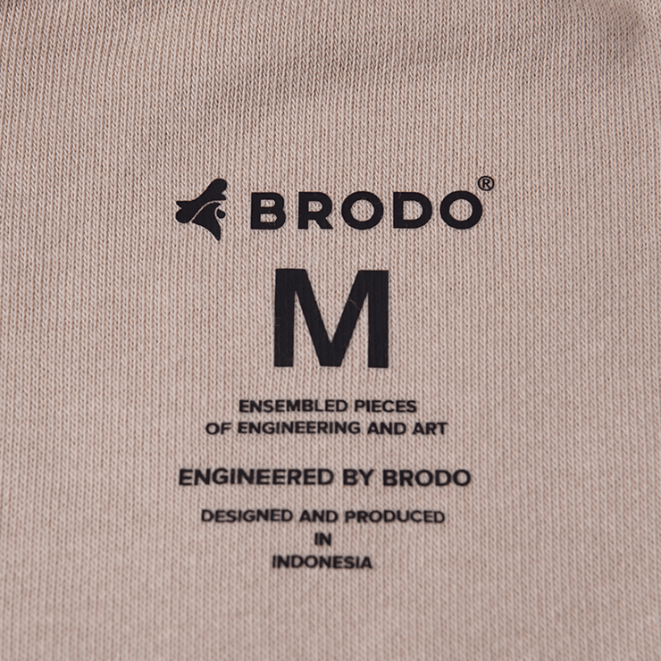 BRODO - Chaqueta Tracktop Jacket Beige