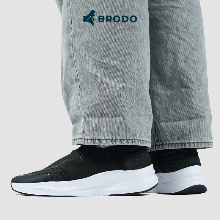 BRODO - Sneakers Forte Slip On Black WS