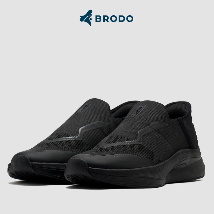 BRODO - Sneakers Forte Slip On Full Black