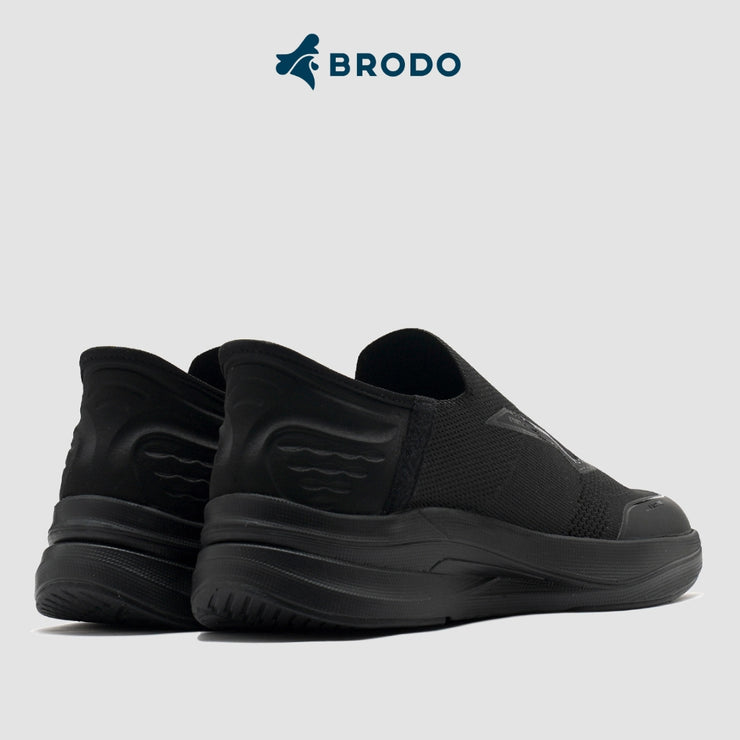 BRODO - Sneakers Forte Slip On Full Black