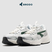 BRODO - Sneakers Ace Nexus Silver Green OWS
