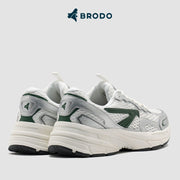 BRODO - Sneakers Ace Nexus Silver Green OWS