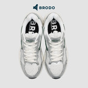 BRODO - Sneakers Ace Nexus Silver Green OWS
