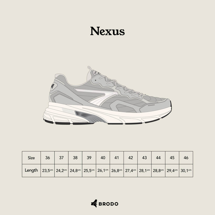 BRODO - Sneakers Ace Nexus Charcoal Grey OWS