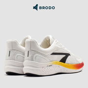 BRODO - Running Shoes Active Inizio White Lava Red