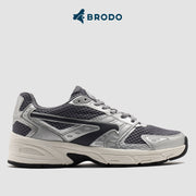 BRODO - Sneakers Ace Neptune Silver Smoke OWS