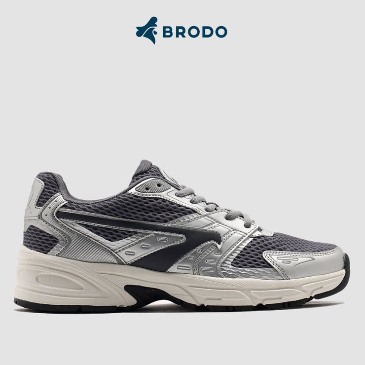 BRODO - Sneakers Ace Neptune Silver Smoke OWS