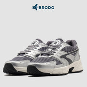 BRODO - Sneakers Ace Neptune Silver Smoke OWS