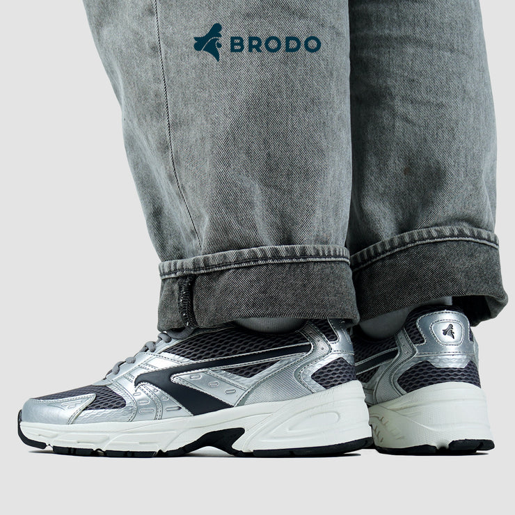 BRODO - Sneakers Ace Neptune Silver Smoke OWS