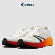 BRODO - Running Shoes Active Krakatau 2.0 White Lava Red