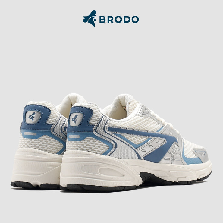 BRODO - Sneakers Ace Neptune Silver Blue OWS