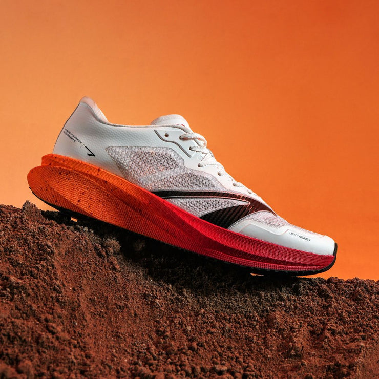 BRODO - Running Shoes Active Krakatau 2.0 White Lava Red