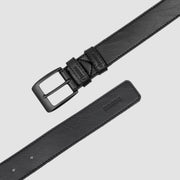 Brama Synthetic Leather Belt Black