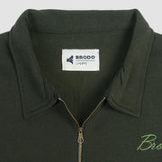 Halfzip Casual Green