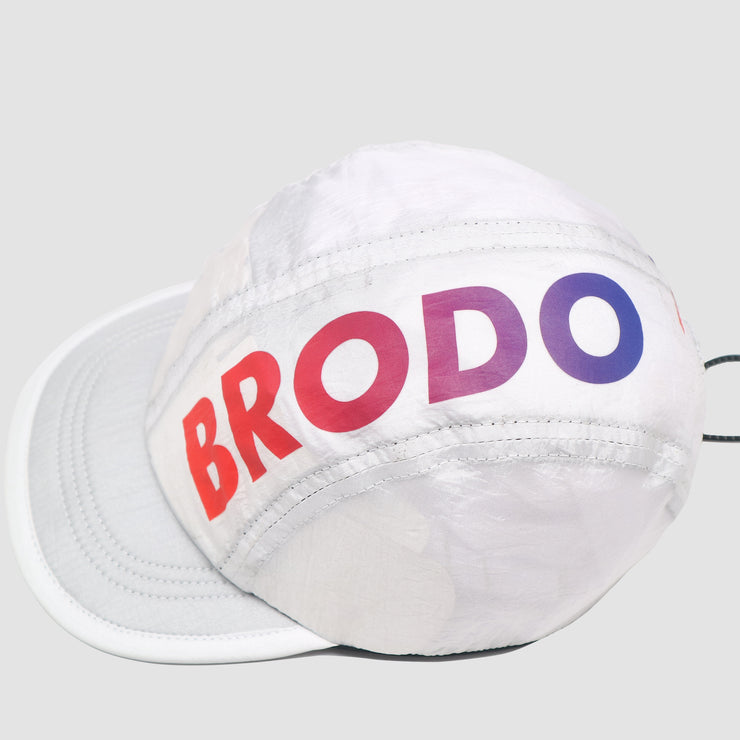 Brodo Running Hat JRF White