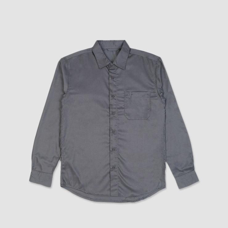 Broshirt Long Formal Grey