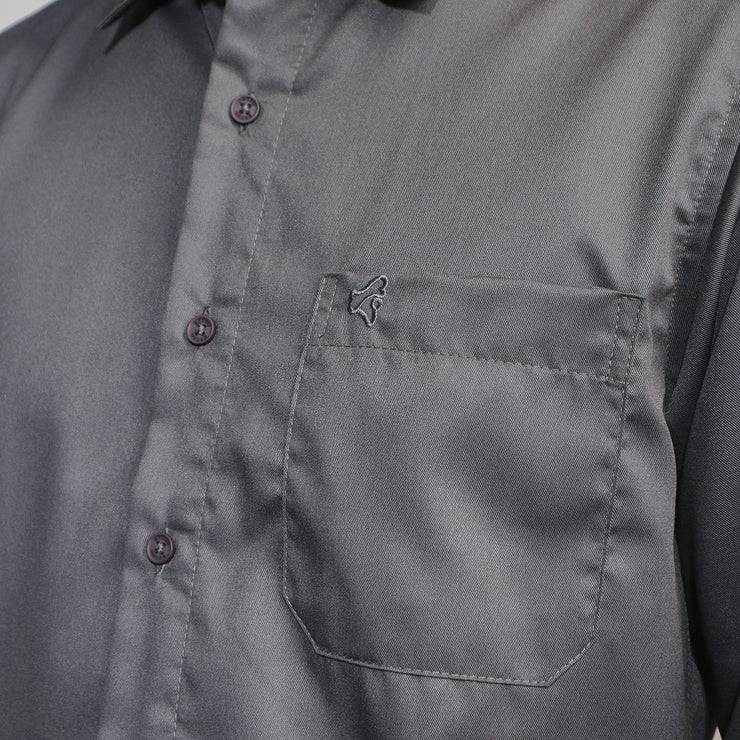 Broshirt Long Formal Grey