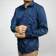 Broshirt Long Formal Navy