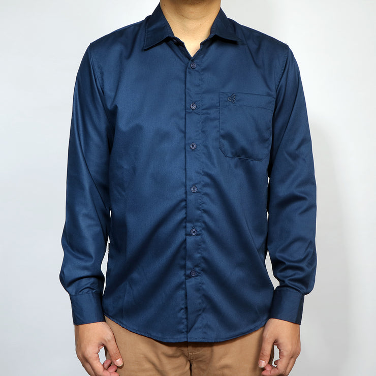 Broshirt Long Formal Navy