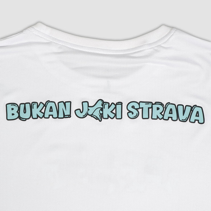 Bukan Joki Strava Active Jersey Running White