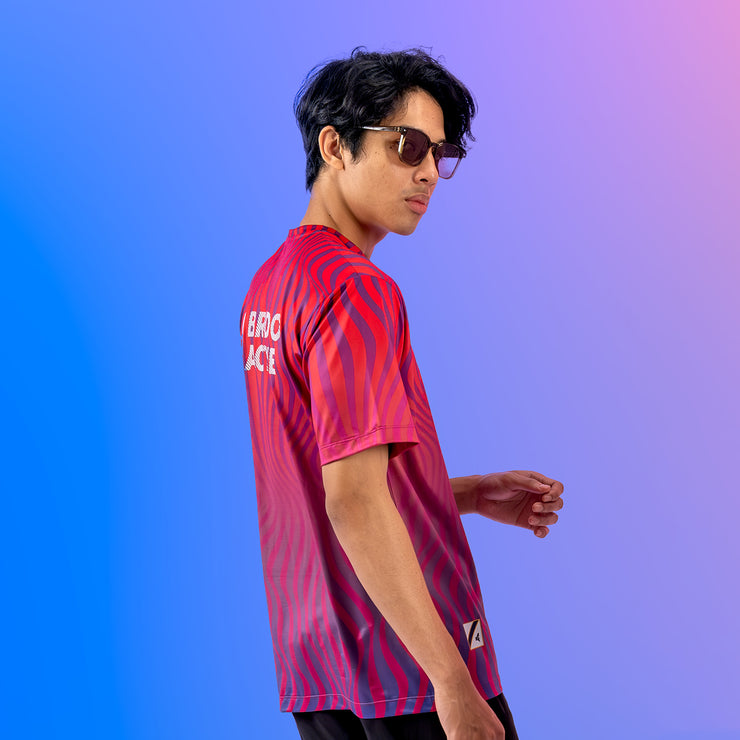 Brodo Active JRF Jersey Running Purple