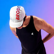 Brodo Running Hat JRF White