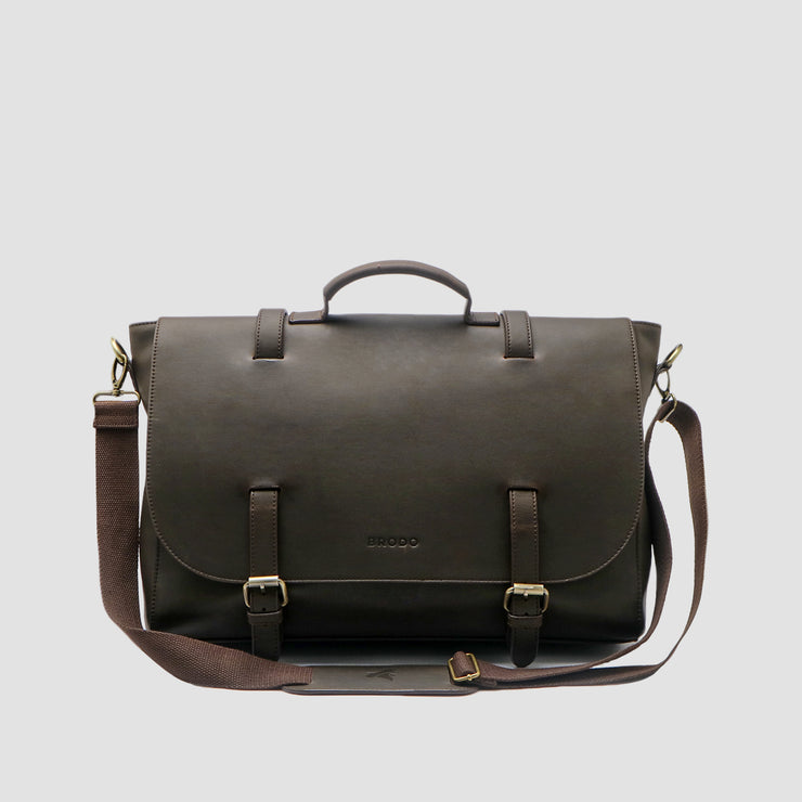 Domina Leather Bag Brown