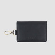 Folde Synthetic Leather Key Wallet Black