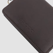 Folde Synthetic Leather Key Wallet Brown
