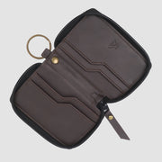 Folde Z+ Synthetic Leather Key Wallet Brown